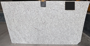 Losas de granito indio blanco Luna azulejos de diseño pulido para edificio de oficinas revestimiento de pared decorativo suelo duradero - Product Image 6