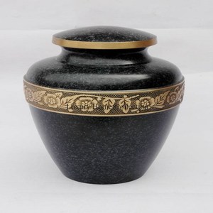 Silver Color Shiny Polished Handmade Tabletop <b>Ashes</b> Pots and Urns Funeral <b>Casket</b> and Coffin Tabletop Decorative <b>Ashes</b> Urns - Product Image 2