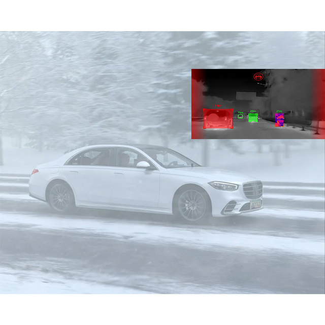 Infrared Truck Thermal Night Vision Imaging Analog Camera for Cars