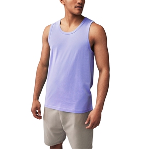Débardeur de sport léger et respirant, sans manches, séchage rapide, couleur unie, vente en gros, impression de logo personnalisée - Product Image 1