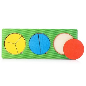 Rompecabezas redondo 3 en 1 de madera para niños, juego de rompecabezas de 3 uds, juguetes de cognición de animales marinos, juguete de entrenamiento de habilidades prácticas - Product Image 3