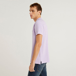 เสื้อโปโลผู้ชายทรงสลิมฟิต รุ่นใหม่ คุณภาพดีเยี่ยม ผลิตตามสั่ง เสื้อโปโลคลาสสิก ผ้าผสมโพลีเอสเตอร์ - Product Image 5