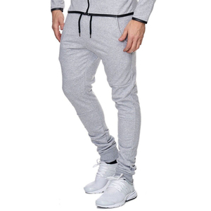 Conjunto Deportivo de 2 Piezas para Hombre, Invierno, Casual, Estampado Sólido, con Capucha y Cordón Ajustable, Logotipo Personalizable, 100% Algodón, Alta Calidad - Product Image 3