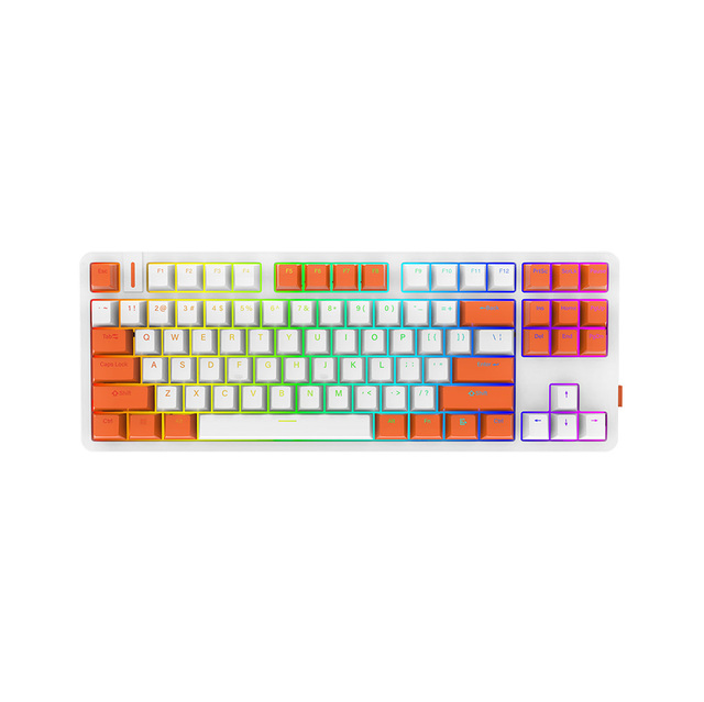 Factory Manufacturer Mechanical Keyboard BT+2.4G+USB Portable RGB Backlight Wireless Gaming Keyboards LED Backlit Support VIA
