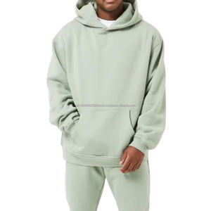 Conjunto Deportivo para Hombre de Alta Calidad, Ropa Deportiva Urbana 100% Algodón, Logotipo Personalizado, Conjunto para Correr, Trotar al Aire Libre, Corte Holgado Extra Grande - Product Image 3