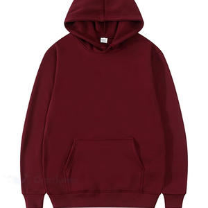 Sudadera con Capucha de Forro Polar Transpirable de Moda para Invierno, Cómoda, Unisex, Mezcla de Poliéster/Algodón, con Bolsillo, Diseño Bordado con Cuentas, Digital - Product Image 1