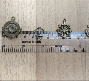 Handmade Creations Vintage Brass <b>Ship</b> <b>Wheels</b> High Quality Best Nautical <b>Ship</b> <b>Wheel</b> Handmade Decor - Product Image 2