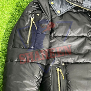 Veste matelassée camouflage patchwork à la mode, imperméable, réversible, décontractée, streetwear, varsity, hiver, haute rue, best-seller - Product Image 5