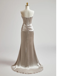 Robe Maxi Bodycon Sexy pour dames Célébrations d'anniversaire Vêtements de cocktail antistatiques Naturels Respirants et droits - Product Image 3