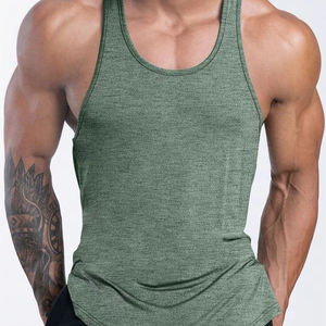 Débardeur de fitness à séchage rapide pour hommes, gilet sans manches pour l'entraînement, sport décontracté - Product Image 5