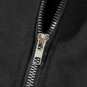 Sudaderas con capucha de diamantes de imitación personalizadas de alta calidad para hombre invierno 100% algodón polar peso pesado transpirable diseño de bolsillo de secado rápido lavado fácil - Product Image 4