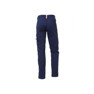 U-POWER Ocean WestLake Pantalon de travail en toile de coton stretch bleu - Product Image 5