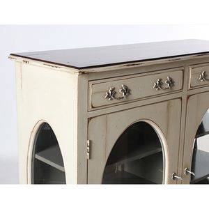 Gabinete de madera de caoba Vintage clásico, tirador de cristal, madera maciza tradicional para sala de estar de Hotel, muebles de apartamento, gran oferta No - Product Image 5