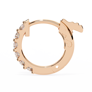 Pendientes de Aro de Aleación con Diamantes Cultivados en Laboratorio, Diseño Moderno, Estilo Vintage, Certificados por IGI, Directo de Fábrica - Product Image 4