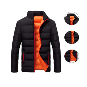 Veste bouffante noire sur mesure de qualité supérieure, haut gsm, prix de gros - Product Image 4
