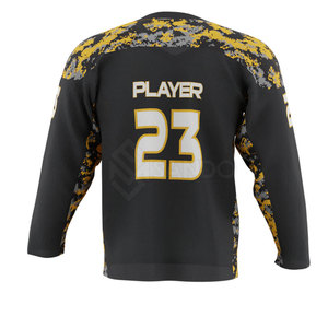 Moda nuevo estilo en blanco hombres Hockey sobre hielo Jersey de talla grande Hockey sobre hielo Jersey peso ligero Hockey sobre hielo Jersey - Product Image 4