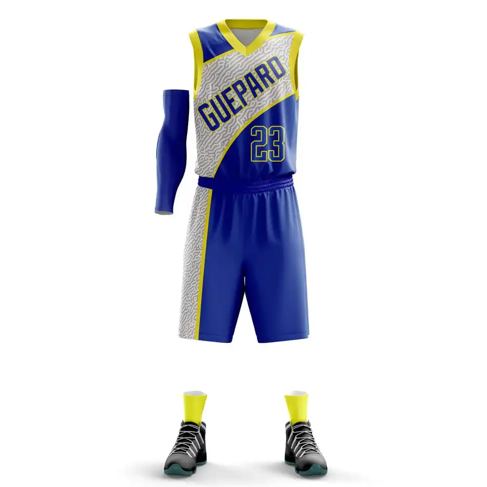 Benutzer definierte Günstige Hochwertige Basketball Uniform Mesh Blank Reversible Großhandel Jugend Basketball Jersey Basketball Wear Shorts Männer