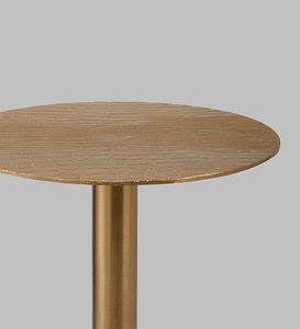 Table d'appoint de luxe élégante ronde en métal doré pour restaurant, hôtel, maison de l'exportateur indien - Product Image 3