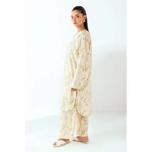 Ensemble Coordonné IUSTTS-806 Imprimé Effet Froissé Décontracté 2 Pièces en Crêpe Longueur au-dessus du Genou Taille XXS pour Printemps/Été - Product Image 2