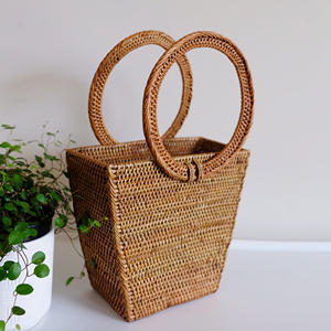 Accessoires pour femmes en gros, sacs faits main, sac en rotin tressé, pochette, sac à main à bas prix - Product Image 6