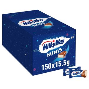 Barra de Chocolate Milky Way Minis, Paquete de Chocolate a Granel, Crema de Leche Suelta, 150 x 15.5 g, 2.3 kg - Product Image 5