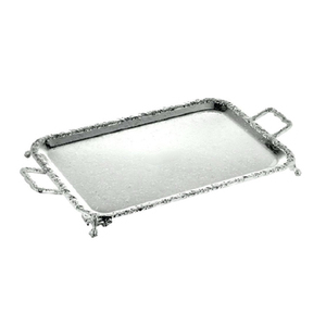 Plateau de service en laiton pur de grande taille, idéal pour les fêtes de mariage, hôtel et restaurant disponibles à la vente. - Product Image 3