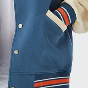 High Quality Men's Stylish Lettermen Jacket with Stand Collar and Front Logo Winter Jacket Quick Dry & Breathable - Product Image 6
