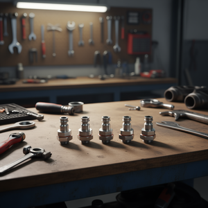 Usag Cap Brake Fluid Reservoir Adapters Kit <b>Tool</b> <b>Sets</b> <b>Tool</b> <b>Set</b> - Product Image 3