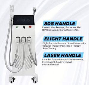 Vente en gros de machine professionnelle 3 en 1 à diode pour l'épilation, le retrait de tatouages, le lifting cutané, le nettoyage et l'élimination des taches pour les spas - Product Image 2