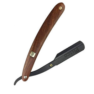 Navajas de afeitar plegables artificiales más vendidas, navajas rectas, herramienta de corte de barba individual, cuchilla de barbero, hechas por Pissco - Product Image 4