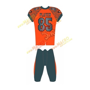Comfortable Breathable Plus <b>Size</b> Custom American <b>Football</b> Uniform with Custom Logo and Brand Name - Product Image 6