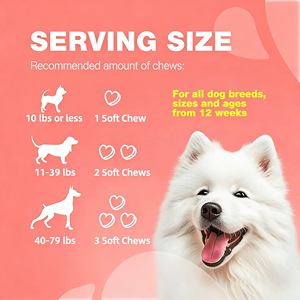 OEM/ODM Elimina <span class=keywords><strong>Pulgas</strong></span>, Garrapatas y Mosquitos en Perros, Gatos y <span class=keywords><strong>Conejos</strong></span> con Golosinas Blandas 100% a Base de Plantas - Product Image 2