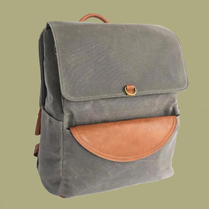 Mode décontractée enfants toile étudiant sac à dos plusieurs poches bébé sac à couches sac à dos pour l'école pratique son propre stockage - Product Image 6