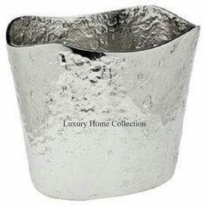 Seau à vin en métal double ton avec refroidisseur de vin et refroidisseur de couleur noir et cuivre Accessoires de bar et de pubs de table Fournitures - Product Image 3