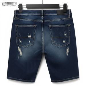 Pantalones Cortos de Lona para Hombre de Alta Calidad para el Verano, Transpirables, de Secado Rápido, Holgados, Oscuros, con Bolsillo, Servicio OEM - Product Image 2