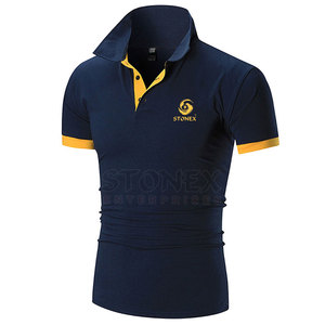 T-shirt pour homme de grande taille décontracté respirant de haute qualité avec un design moderne, couleur unie, manches courtes, tissu en toile - Product Image 1