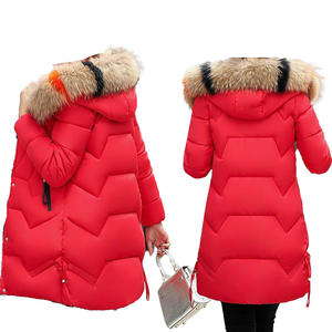 Chaqueta Parka forrada de tela transpirable para mujer de nuevo estilo, chaqueta Parka con Color personalizado, el mejor diseño, llegada cómoda - Product Image 6