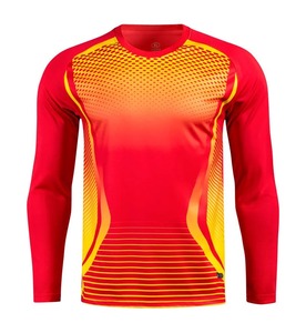 Maillot de gardien de but de football personnalisé uniforme de football adulte pour hommes et femmes avec n'importe quel logo de numéro de nom - Product Image 4