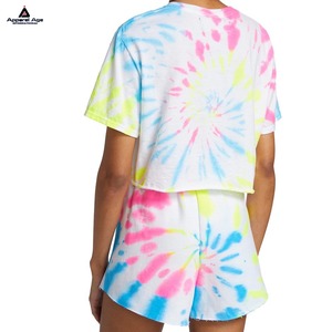 OEM Summer <b>Tie</b> Dye 3D Print Tank Tops Women O-Neck Sleeveless Off Shoulder Vest Woman <b>Tie</b> Dye Top Streetwear Female Clothing - Product Image 2