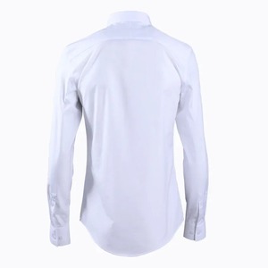 Chemise tendance pour homme, couleur blanche, vêtements de marque en provenance de Chine, chemisier masculin à la mode, style moderne, col en coton, chemise de travail - Product Image 3