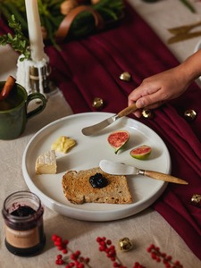 มีดตัดเนยด้ามไม้แบบคลาสสิกทำจากสแตนเลสเหมาะอย่างยิ่งสำหรับโต๊ะที่หรูหรา - Product Image 5