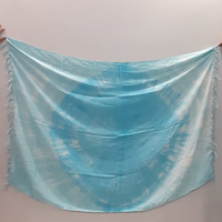 Vendeur chaud à la mode cravate-teint 100% rayonne plage sarong robe quantité minimale de commande bas plage vêtements de natation imprimé slips écharpe vêtements de plage