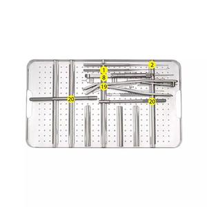 Jeu d'instruments à plaques de façonnage laminaire en acier inoxydable allemand Sets d'instruments chirurgicaux avec logo personnalisé Marque privée - Product Image 4
