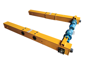 Carro de Extremo de Viga Simple Tipo Europeo, Capacidad de 5 Toneladas, 14m de Vano, Caja de Engranajes ELECON y Motor DC ABB, Freno de Disco (EMCO) - Product Image 2