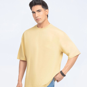 Camiseta de algodón 100% personalizada para hombre, camiseta ecológica de secado rápido y transpirable con serigrafía de tamaño regular - Product Image 3