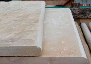 Dalles de pierre de désert naturelle de qualité supérieure, taillées à la main, pour les allées extérieures, les chemins, l'aménagement paysager, les pavés, les blocs, l'extérieur - Product Image 2