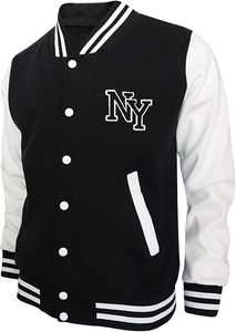 Nouvelle veste bomber, veste de baseball universitaire, veste en molleton de haute qualité pour hommes - Product Image 3