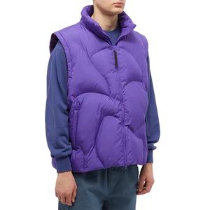 Blouson matelassé personnalisé pour homme avec logo, 100 % coton respirant, col montant, impression de logo personnalisée, fourniture OEM 2026 - Product Image 3