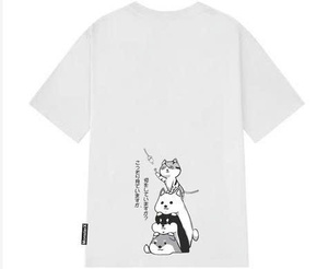 T-shirt unisexe Demm Cat, coupe ample, manches courtes, pour hommes et femmes 2025 - Product Image 4