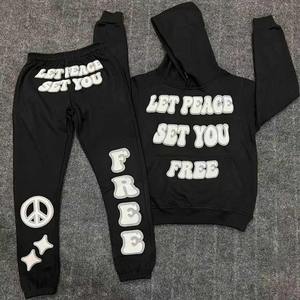 Sweatpants <b>and</b> Hoodie <b>Set</b> Sports Suit Track Suits <b>Trousers</b> Two Piece <b>Set</b> Jogging Tracksuit for Men - Product Image 3